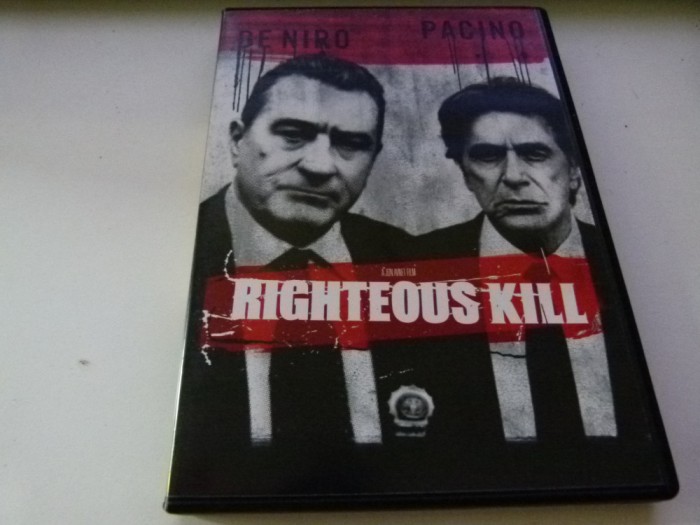 Righteous kill -Al Pacino, De Niro, dvd
