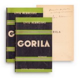 Liviu Rebreanu, Gorila, două volume, cu dedicație pentru dr. Nicolescu