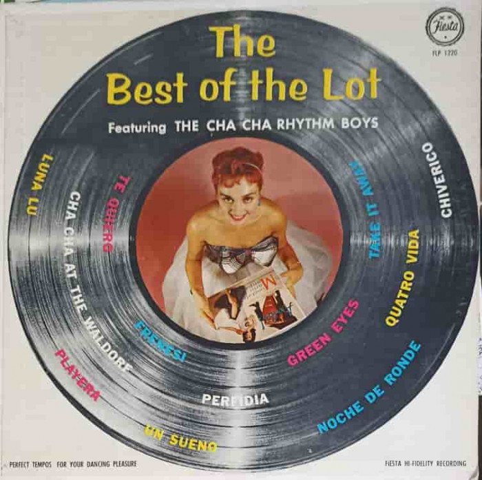 Disc vinil, LP. The Best Of The Lot-The Cha-Cha Rhythm Boys-241323