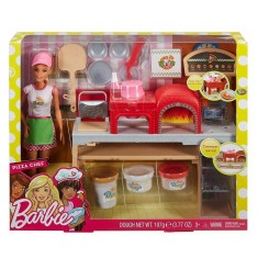 SET PIZZERIE BARBIE CU PAPUSA foto