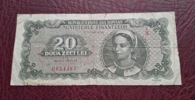 20 lei 1950 VG foto