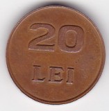 JETON BRK MONOGRAMA NEIDENTIFICATA VALOAREA 20 lei ND