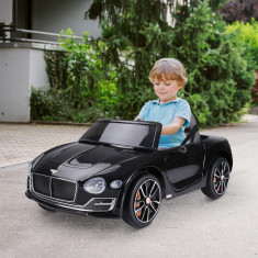 HOMCOM Masina Electrica Copii Bentley 2 Portiere Conducere manuala si Telecomanda