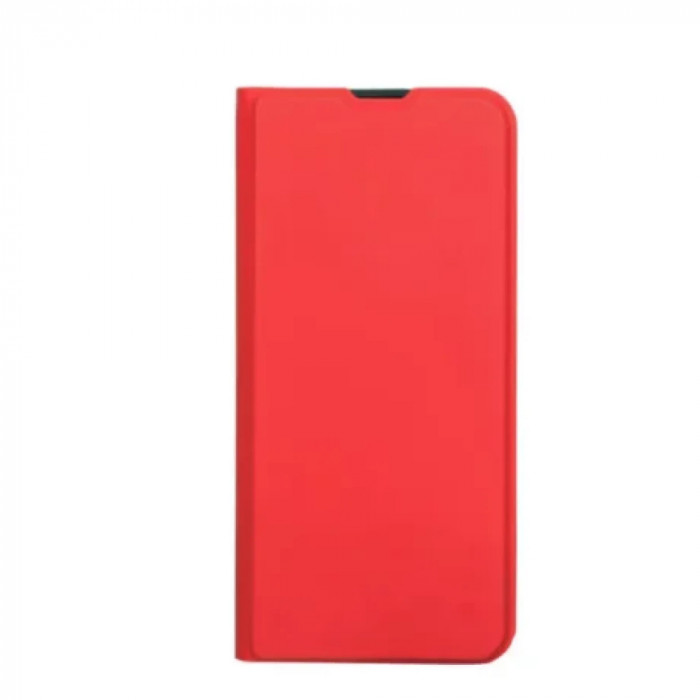 Husa Book Silicon Flip pentru iPhone 13 Pro Max Rosu