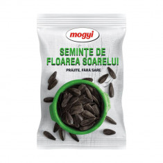 Seminte de Floarea Soarelui Negre MOGYI, Prajite si Nesarate, 200 g, Seminte Prajite, Seminte Prajite Negre, Seminte Prajite in Coaja, Seminte Prajite