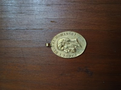 medalia Barbatie si Credinta , Carol I .Aurita foto