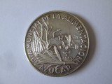 Cumpara ieftin Rară! Cuba 5 Pesos 1981 FAO argint .999 UNC ed.limitata,moneda din imagini cu patina deosebita,diametrul:30 mm,greutate:12 grame, America Centrala si de Sud