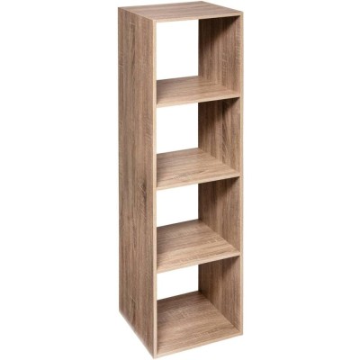 Biblioteca 5Five Mix n&amp;amp;apos;Modul cu 4 compartimente, 35x32x134 cm, bej Household NewTrend foto
