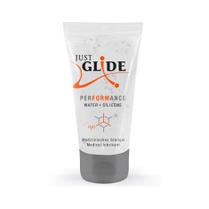 Lubrifiant Hybrid pe Baza de Apa si Silicon Just Glide Performance, 50ml foto