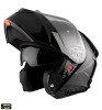 Casca modulabila pentru scuter - motocicleta MT Genesis SV A1 negru lucios Pinlock ready &ndash; omologare noua ECE 22.06 XS (53/54cm)