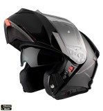 Cumpara ieftin Casca modulabila pentru scuter - motocicleta MT Genesis SV A1 negru lucios Pinlock ready &ndash; omologare noua ECE 22.06 S (55/56cm)