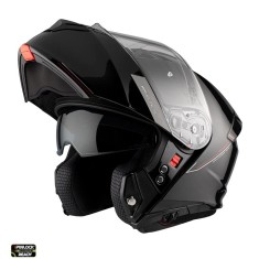 Casca modulabila pentru scuter - motocicleta MT Genesis SV A1 negru lucios Pinlock ready &ndash; omologare noua ECE 22.06 M (57/58cm)