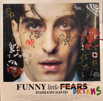 Damiano David Funny Little Fears Dreams Gatefold LP (2vinyl) foto