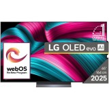 Televizor OLED LG 65C51LA, 164 cm, Smart, 4K Ultra HD, 100 Hz, Clasa F (Model 2025)