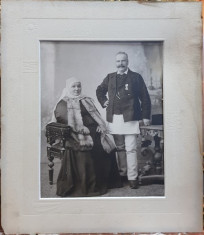 FAMILIE NEGUSTORI BRASOVENI - FOTOGRAFIE ORIGINALA foto