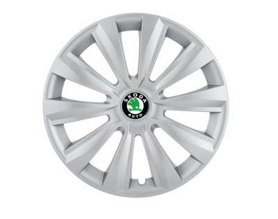 Set 4 capace roti Delta R15 pentru gama auto Skoda foto