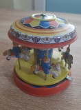 Carusel-jucarie veche de colectie din tabla