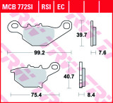 Set placute frana spate stanga TRW MCB772SI - Suzuki RM 85 (05-13) - RM-L 85 (05-22) 2T LC 85cc