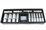 Stecknuss Satz, 1/2 Zoll, 14-teilig, 10-32mm, Nusskasten, Cr-V Qualit&auml;t