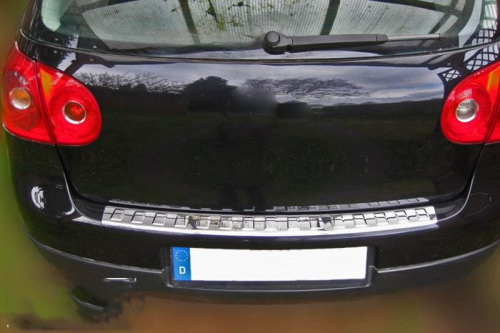 Ornament protectie bara spate/portbagaj crom Volkswagen Golf 5 hatchback/sedan 2003-2008