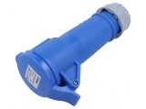 Conector alimentare AC 16A IEC 60309 IP44 mufă mamă 3 pini