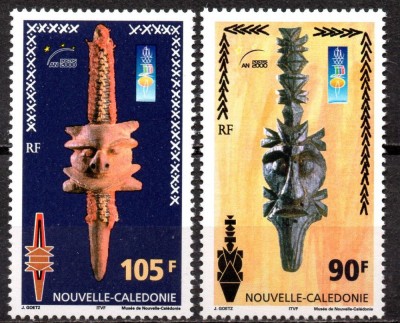 NOUA CALEDONIE 2000, Arta, serie neuzată, MNH foto