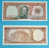 Uruguay 5.000 Pesos 1967 &#039;Banco Oriental&#039; UNC serie: C 2631308 p50