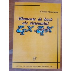 Elemente de baza ale sistemului Tex si plain Tex- Costica Morosanu