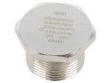 Capac de protecţie M25 IP68 din alamă cu acoperire nichel