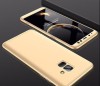 Husa Samsung Galaxy S9 FullBody MyStyle Gold,acoperire 360 grade cu folie de protectie gratis