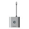 Adaptor Hub 8w1 Orico, HDMI 4K + 3x USB-A 3.0, USB-C, 100W PD + SD/TF