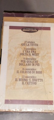 4 casete video sigilate in lb italiana giu la testa c&amp;quot;era una volta il west per qualche dollaro in piu il colos foto