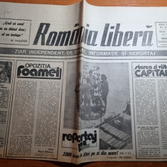 romania libera 15 august 1990-razboiul din golf,festivalul filmului costinesti