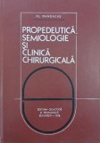 Carte Propedeutica, Semiologie si Clinica Chirurgicala de Fl. Mandache - Medicina