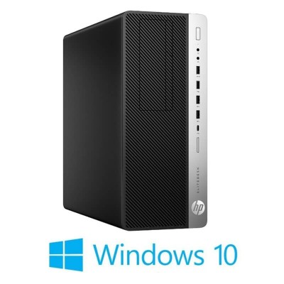 Calculatoare HP EliteDesk 800 G3 MT, Quad Core i5-6500, 256GB SSD, Win 10 Home foto