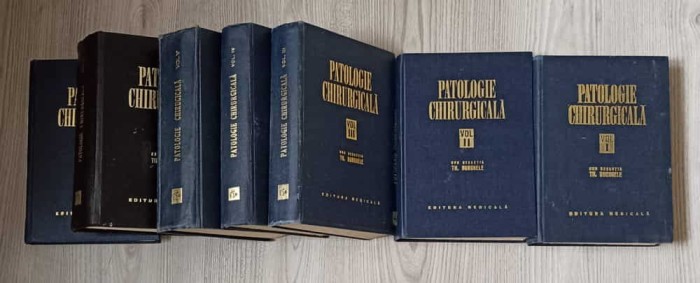 PATOLOGIE CHIRURGICALA VOL.1-7-SUB REDACTIA TH. BURGHELE-261765