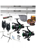 Set Carp Expert Smart Boilies Set Dublu Cu Rodpod 3.60m 3 tronsoane, Energo Team