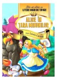 Alice &icirc;n Țara Minunilor - Știu să citesc cu litere mari de tipar - Paperback brosat - Lewis Carroll - Aramis