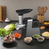 Masina de tocat carne 4in1 Motoyama Japan, 3000 W, 3 site incluse, accesoriu rosii, carnati, chitele kibbe