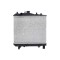 Radiator racire Kia Pride (Da), 06.1997-05.2001 ( 1,3 47kw); Benzina, Manual, Cu/fara AC, diametru intrare/iesire 28/28mm, tip Calsonic, 378x320x23,