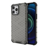 Husa antisoc compatibila apple iphone 15 pro, honeycomb airbag, negru