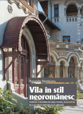 Vila in stil neoromanesc arhitectura Simetria stil national 400 ilustratii RARA foto