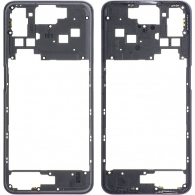 Carcasa Mijloc Oppo A52, Neagra foto