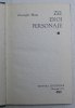 Zei, Eroi, Personaje - Gheorghe Musu, 1971 - Carte Istorie
