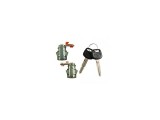 Set yale inchidere Toyota Corolla (E9), 1988-1992 pentru model EE90, CE90, cu chei, cu 2 butuci blocare usa, fata, stanga/dreapta, 69051/2-12200/210,
