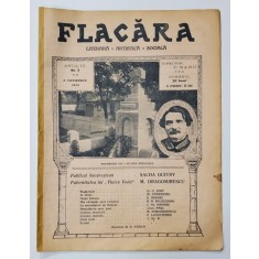 FLACARA , LITERARA , ARTISTICA , SOCIALA , ANUL III , NR. 3 , 2 NOIEMBRIE , 1913