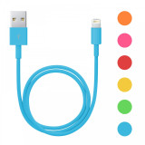 Cablu de date pt. iPhone 5 6, 6 culori, 1m