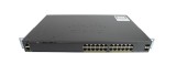 Switch Cisco WS-C2960X-24TS-LL cu 24 de porturi RJ45 de 1 Gb și 2 porturi SFP de 1 Gb, cu urechi de montare &icirc;n rack