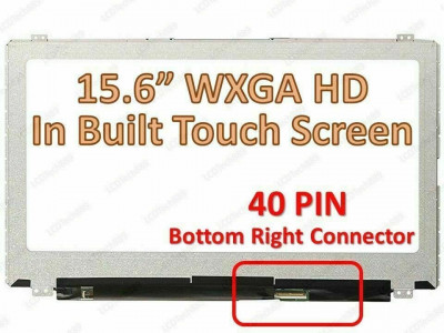 ecran 15.6 led slim B156XTT01.1 .0 .3 Acer aspire E1-510p 572P 532P touchscreen foto