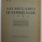 ANUARUL - LISTA DE EXPERTI A.G.I.R. , 1935